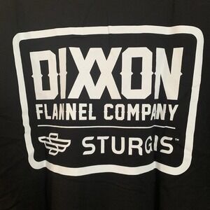 Dixxon Flannel Company Sturgis Badge Motorcycle T Shirt Men Black  2XL New